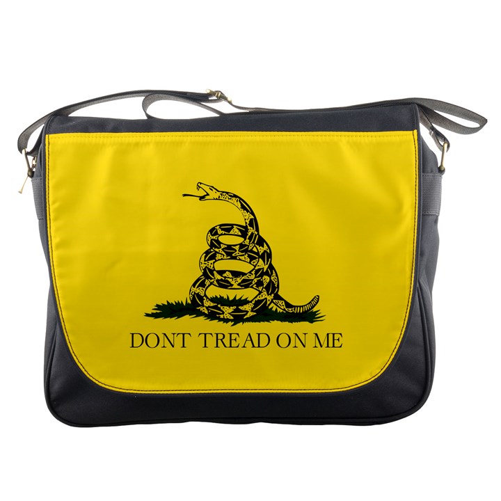 Gadsden Flag Don t tread on me Messenger Bags