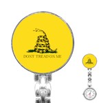 Gadsden Flag Don t tread on me Stainless Steel Nurses Watch Front