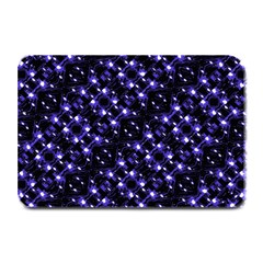 Dark Galaxy Stripes Pattern Plate Mats by dflcprints