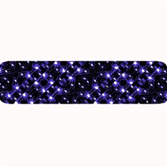 Dark Galaxy Stripes Pattern Large Bar Mats by dflcprints