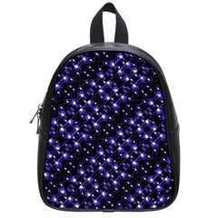 Dark Galaxy Stripes Pattern School Bag (small) by dflcprints