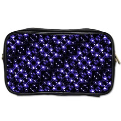 Dark Galaxy Stripes Pattern Toiletries Bags 2-side by dflcprints