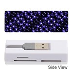 Dark Galaxy Stripes Pattern Memory Card Reader (Stick)  Front