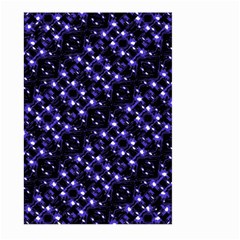 Dark Galaxy Stripes Pattern Large Garden Flag (two Sides) by dflcprints