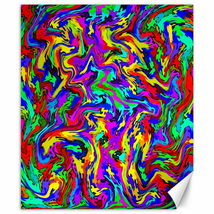 ARTWORK BY PATRICK-COLORFUL-18 Canvas 8  x 10 