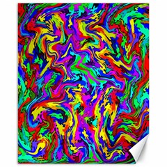 Artwork By Patrick-colorful-18 Canvas 16  X 20   by ArtworkByPatrick