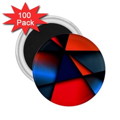 3d And Abstract 2.25  Magnets (100 pack) 