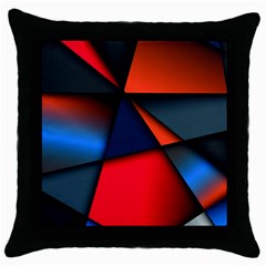 3d And Abstract Throw Pillow Case (Black)