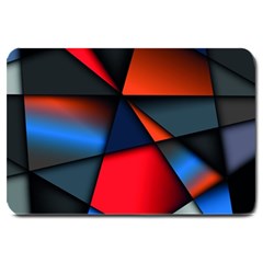 3d And Abstract Large Doormat 