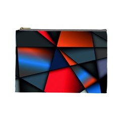 3d And Abstract Cosmetic Bag (Large) 