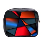 3d And Abstract Mini Toiletries Bag 2-Side Back