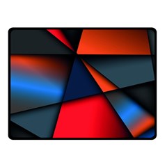 3d And Abstract Fleece Blanket (Small)