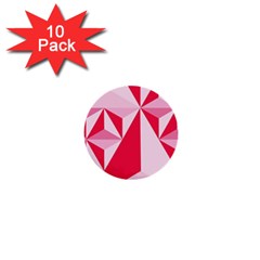 3d Pattern Experiments 1  Mini Buttons (10 Pack)  by Sapixe