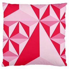 3d Pattern Experiments Large Cushion Case (one Side) by Sapixe