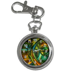 3d Transparent Glass Shapes Mixture Of Dark Yellow Green Glass Mixture Artistic Glassworks Key Chain Watches by Sapixe