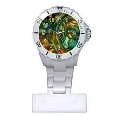 3d Transparent Glass Shapes Mixture Of Dark Yellow Green Glass Mixture Artistic Glassworks Plastic Nurses Watch by Sapixe