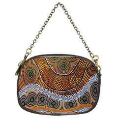 Aboriginal Traditional Pattern Chain Purses (two Sides)  by Sapixe