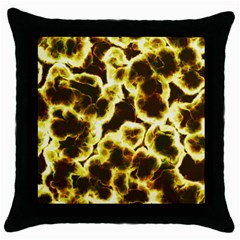 Abstract Pattern Throw Pillow Case (black)