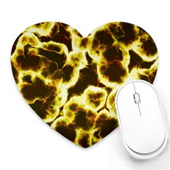 Abstract Pattern Heart Mousepads