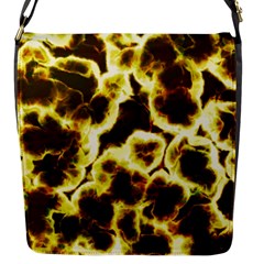 Abstract Pattern Flap Messenger Bag (s)