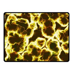 Abstract Pattern Double Sided Fleece Blanket (small) 