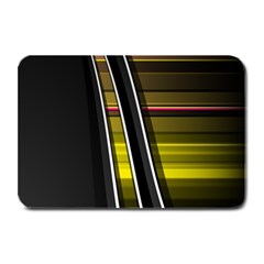 Abstract Multicolor Vectors Flow Lines Graphics Plate Mats by Sapixe