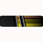 Abstract Multicolor Vectors Flow Lines Graphics Large Bar Mats 32 x8.5  Bar Mat