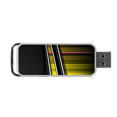 Abstract Multicolor Vectors Flow Lines Graphics Portable Usb Flash (two Sides) by Sapixe