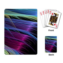 Abstract Satin Playing Card