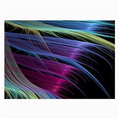 Abstract Satin Large Glasses Cloth