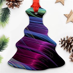 Abstract Satin Ornament (christmas Tree) 