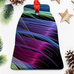 Abstract Satin Bell Ornament (two Sides)