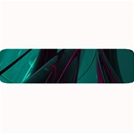 Abstract Green Purple Large Bar Mats 32 x8.5  Bar Mat