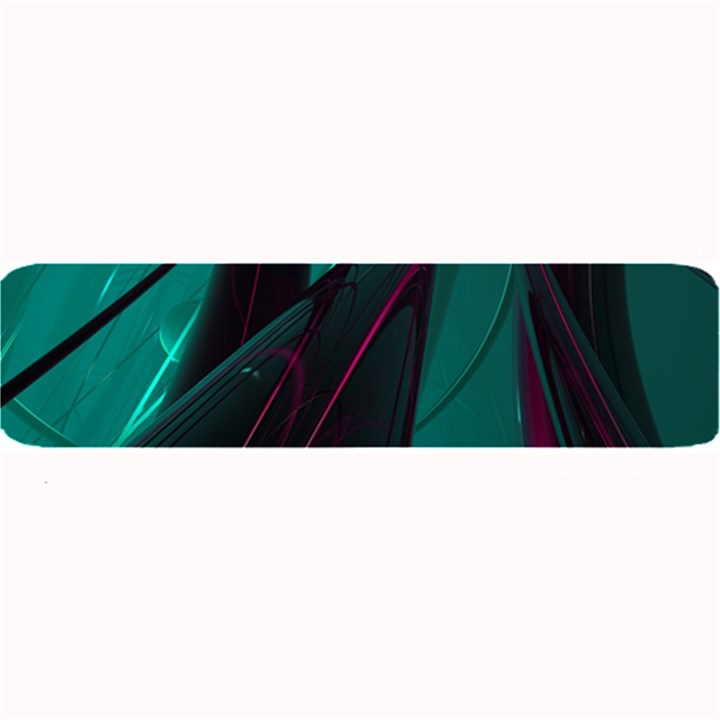 Abstract Green Purple Large Bar Mats