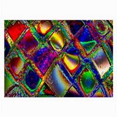 Abstract Digital Art Large Glasses Cloth (2-side) by Sapixe