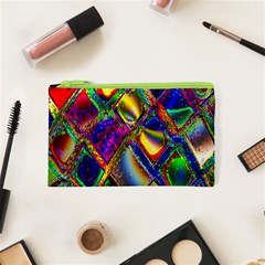 Abstract Digital Art Cosmetic Bag (xs)