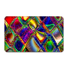 Abstract Digital Art Magnet (rectangular)