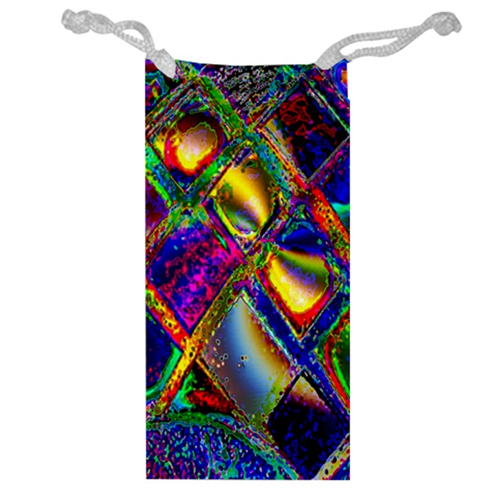 Abstract Digital Art Jewelry Bag