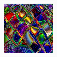 Abstract Digital Art Medium Glasses Cloth