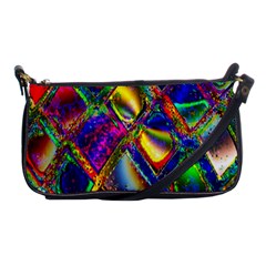 Abstract Digital Art Shoulder Clutch Bags