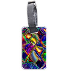 Abstract Digital Art Luggage Tags (one Side)  by Sapixe