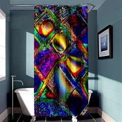 Abstract Digital Art Shower Curtain 36  X 72  (stall) 