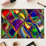 Abstract Digital Art Cosmetic Bag (XXL)  Front