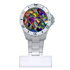 Abstract Digital Art Plastic Nurses Watch