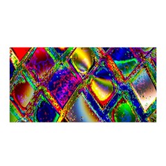 Abstract Digital Art Satin Wrap