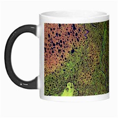 Lena River Delta A Photo Of A Colorful River Delta Taken From A Satellite Morph Mugs by Simbadda