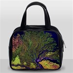 Lena River Delta A Photo Of A Colorful River Delta Taken From A Satellite Classic Handbags (2 Sides) Front