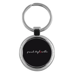 Proud Deplorable Maga Women For Trump With Heart And Handwritten Text Key Chains (round)  by snek