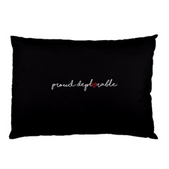 Proud Deplorable Maga Women For Trump With Heart And Handwritten Text Pillow Case (two Sides) by snek