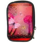 Wonderful Butterflies With Dragonfly Compact Camera Cases Front